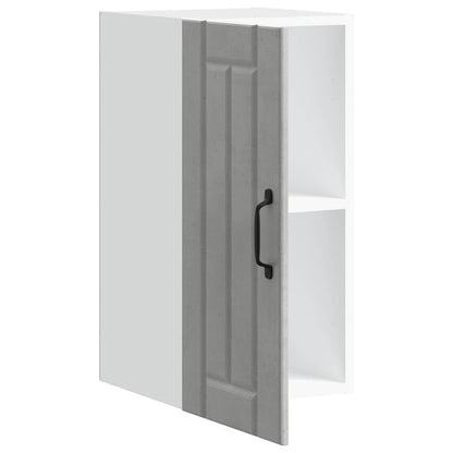 Pensile da Cucina Lucca Grigio Cemento in Legno Multistrato - homemem39