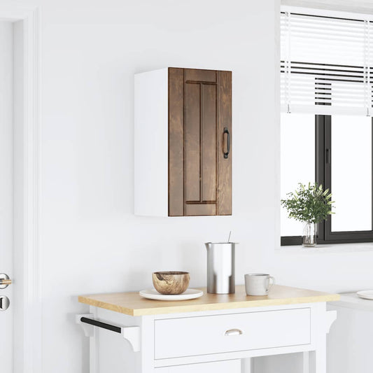 Pensile da Cucina Lucca Rovere Fumo in Legno Multistrato - homemem39