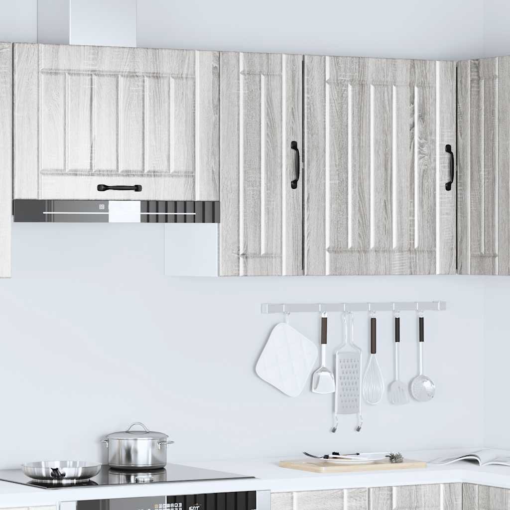 Pensile da Cucina Lucca Grigio Sonoma in Legno Multistrato - homemem39
