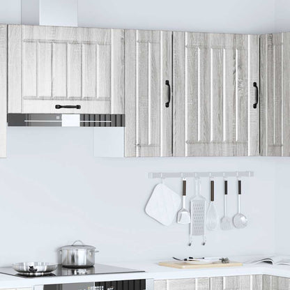 Pensile da Cucina Lucca Grigio Sonoma in Legno Multistrato - homemem39
