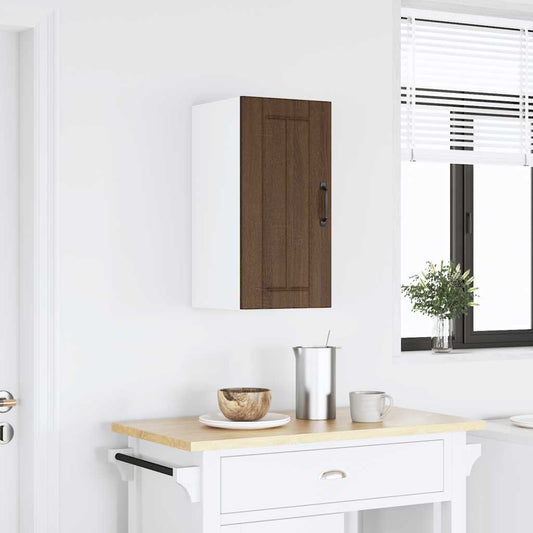 Pensile da Cucina Lucca Rovere Marrone in Legno Multistrato - homemem39
