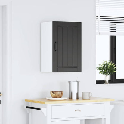 Pensile da Cucina Lucca Nero in Legno Multistrato - homemem39