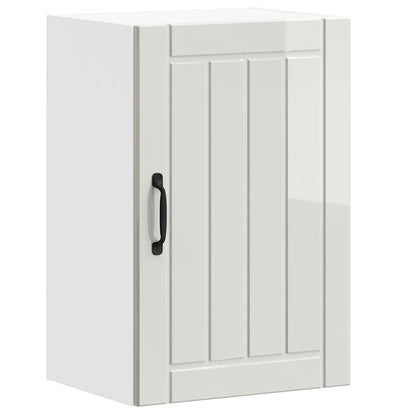Pensile da Cucina Lucca Bianco Lucido in Legno Multistrato - homemem39