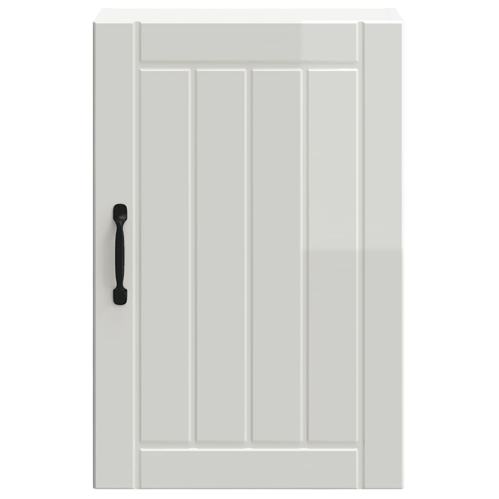 Pensile da Cucina Lucca Bianco Lucido in Legno Multistrato - homemem39