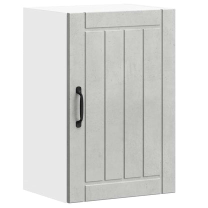 Pensile da Cucina Lucca Grigio Cemento in Legno Multistrato - homemem39