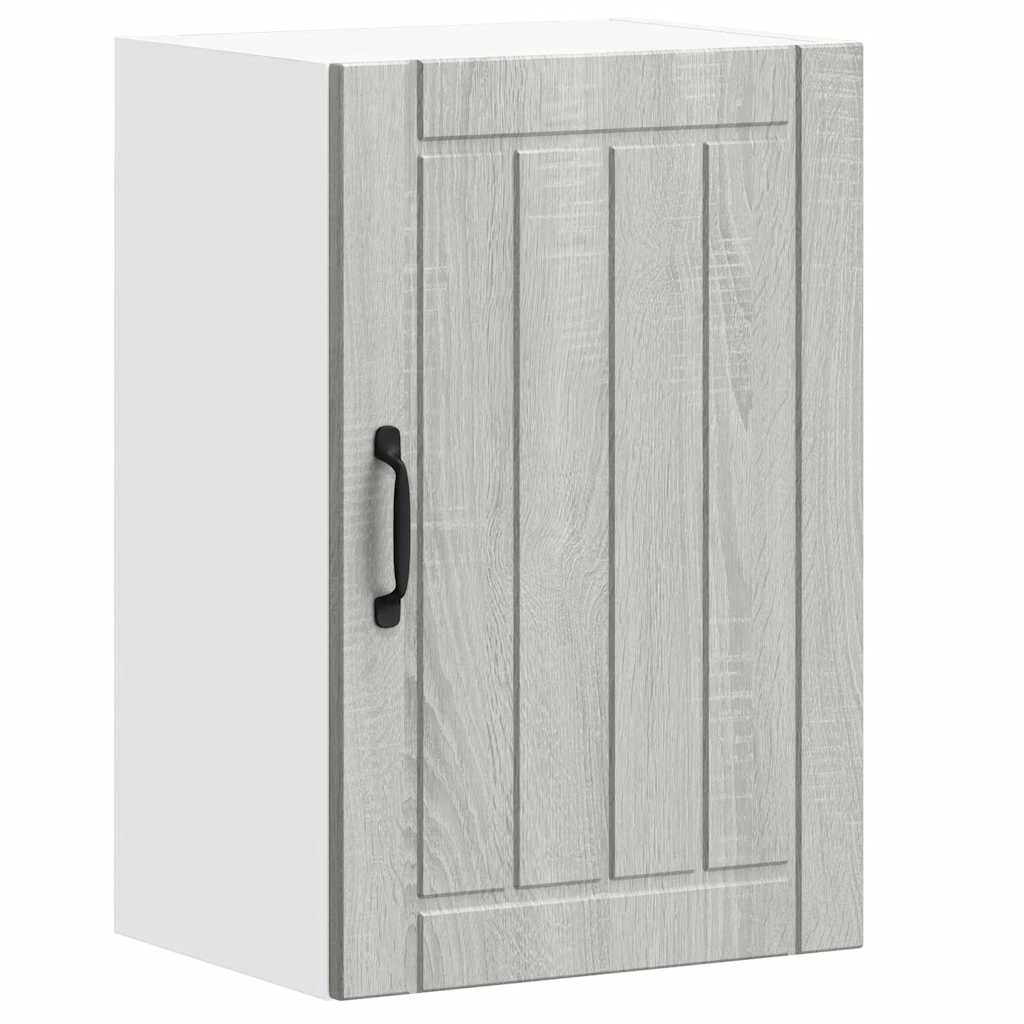 Pensile da Cucina Lucca Grigio Sonoma in Legno Multistrato - homemem39