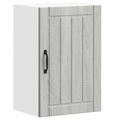 Pensile da Cucina Lucca Grigio Sonoma in Legno Multistrato - homemem39