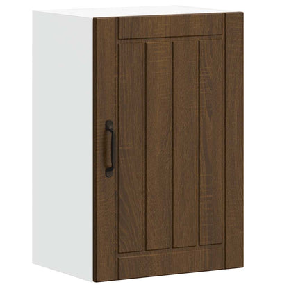 Pensile da Cucina Lucca Rovere Marrone in Legno Multistrato - homemem39
