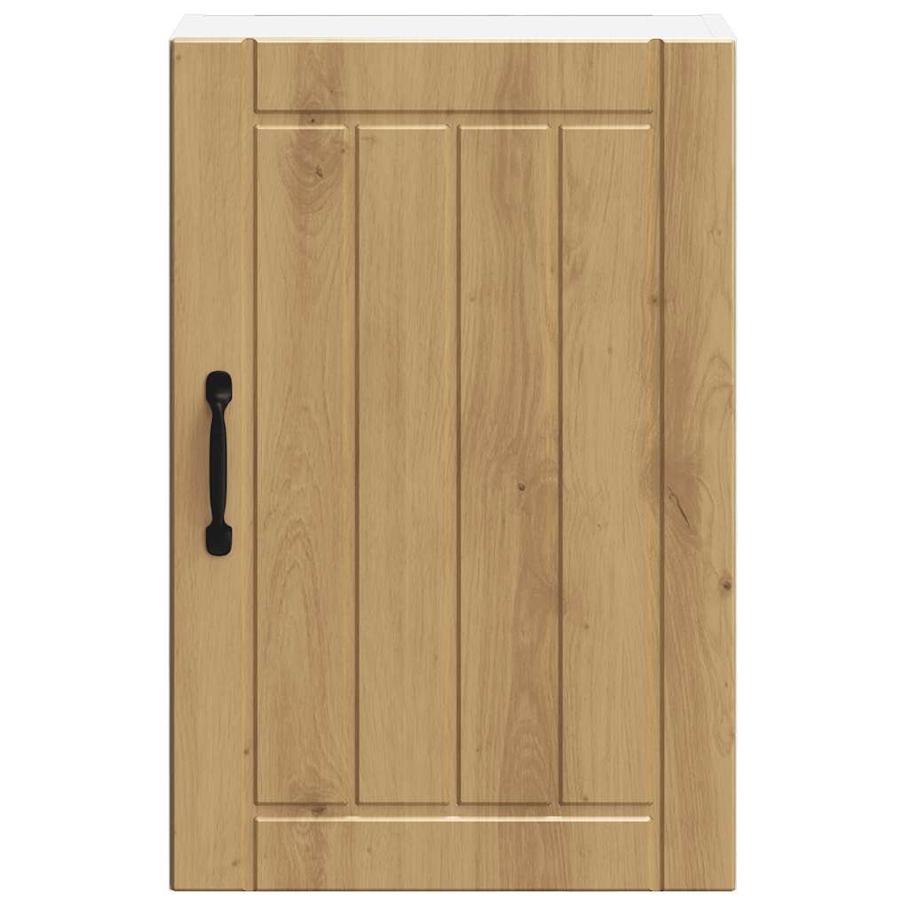 Pensile da Cucina Lucca Rovere Artigianale in Legno Multistrato - homemem39