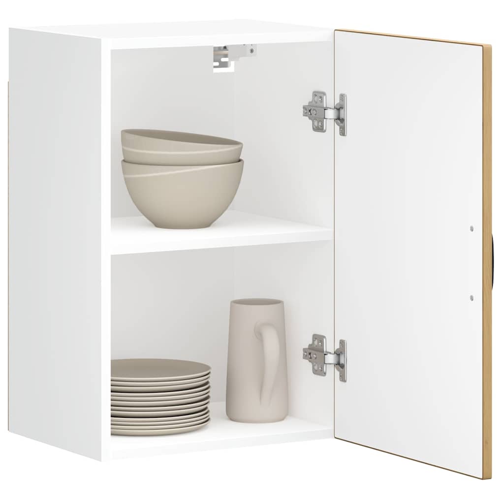 Pensile da Cucina Lucca Rovere Artigianale in Legno Multistrato - homemem39