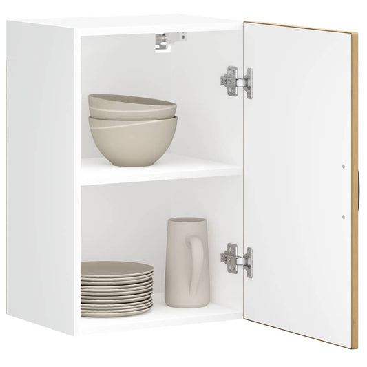 Pensile da Cucina Lucca Rovere Artigianale in Legno Multistrato - homemem39
