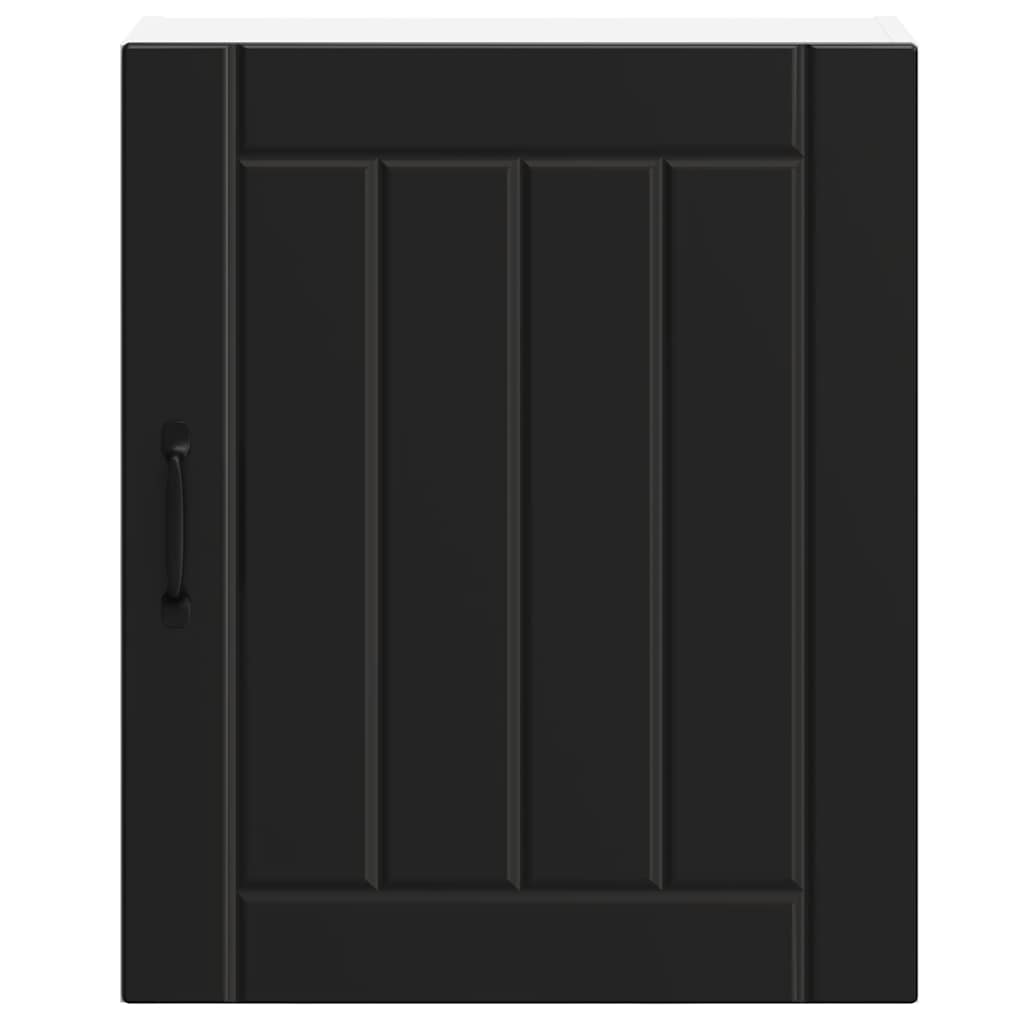 Pensile da Cucina Lucca Nero in Legno Multistrato - homemem39