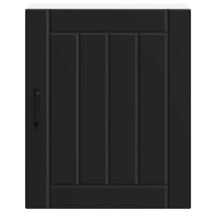 Pensile da Cucina Lucca Nero in Legno Multistrato - homemem39