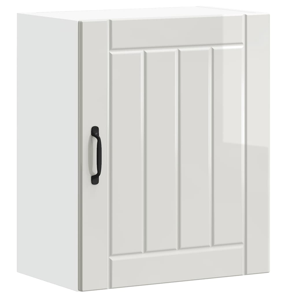 Pensile da Cucina Lucca Bianco Lucido in Legno Multistrato - homemem39