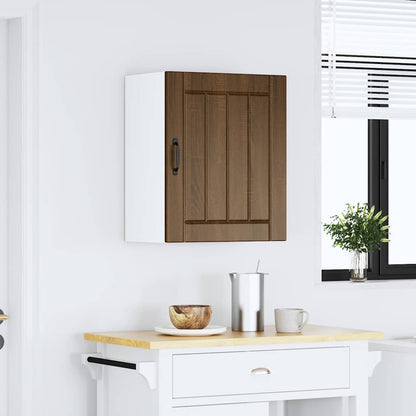 Pensile da Cucina Lucca Rovere Marrone in Legno Multistrato - homemem39