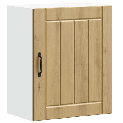 Pensile da Cucina Lucca Rovere Artigianale in Legno Multistrato - homemem39