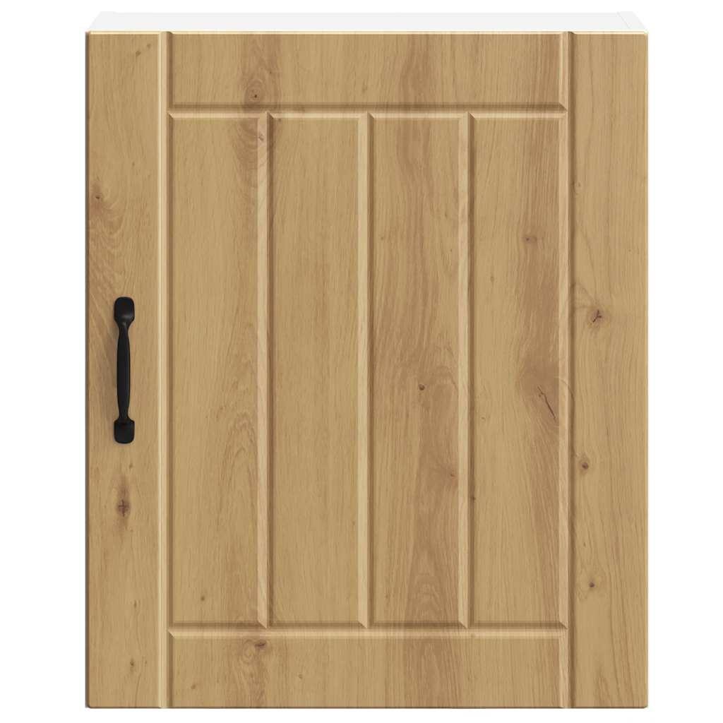 Pensile da Cucina Lucca Rovere Artigianale in Legno Multistrato - homemem39