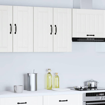 Pensile da Cucina Lucca Bianco in Legno Multistrato - homemem39