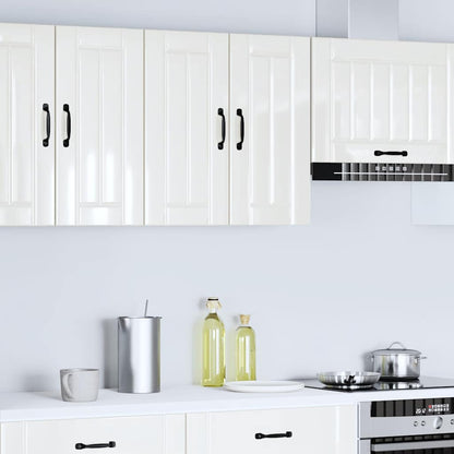 Pensile da Cucina Lucca Bianco Lucido in Legno Multistrato - homemem39