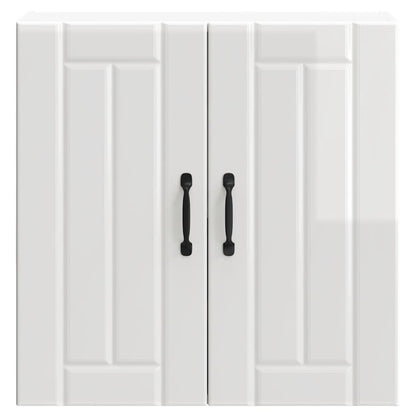 Pensile da Cucina Lucca Bianco Lucido in Legno Multistrato - homemem39