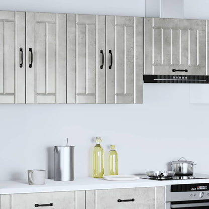 Pensile da Cucina Lucca Grigio Cemento in Legno Multistrato - homemem39