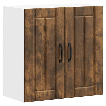 Pensile da Cucina Lucca Rovere Fumo in Legno Multistrato - homemem39