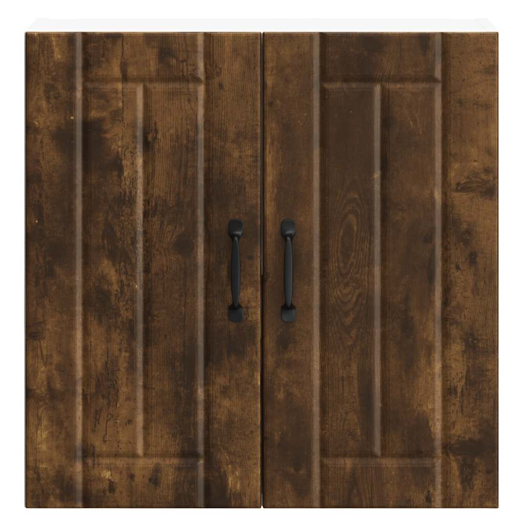 Pensile da Cucina Lucca Rovere Fumo in Legno Multistrato - homemem39