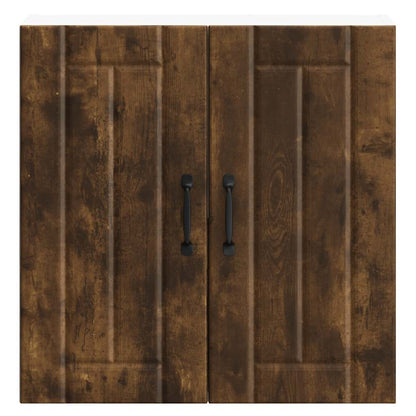 Pensile da Cucina Lucca Rovere Fumo in Legno Multistrato - homemem39