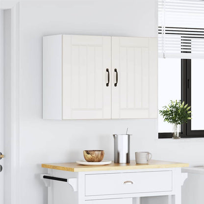 Pensile da Cucina Lucca Bianco in Legno Multistrato - homemem39