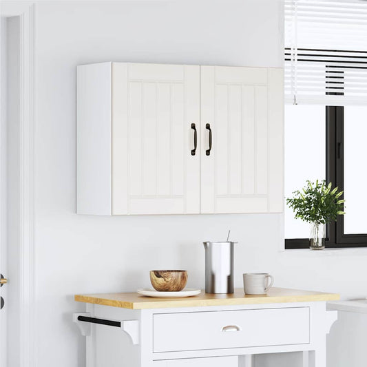 Pensile da Cucina Lucca Bianco in Legno Multistrato - homemem39