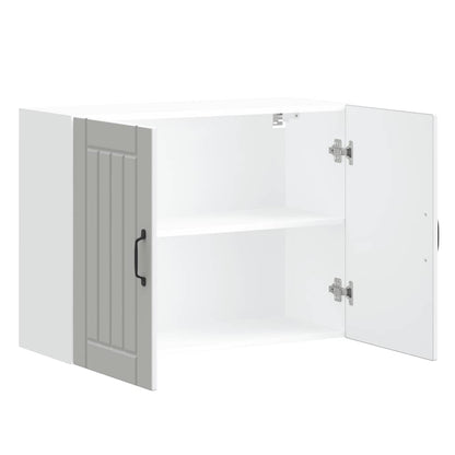 Pensile da Cucina Lucca Bianco in Legno Multistrato - homemem39