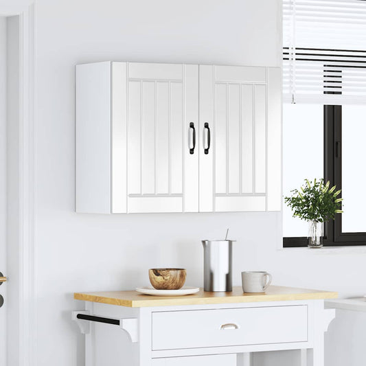 Pensile da Cucina Lucca Bianco Lucido in Legno Multistrato - homemem39
