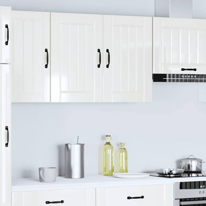 Pensile da Cucina Lucca Bianco Lucido in Legno Multistrato - homemem39