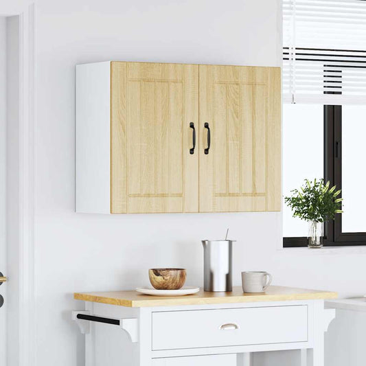 Pensile da Cucina Lucca Rovere Sonoma in Legno Multistrato - homemem39
