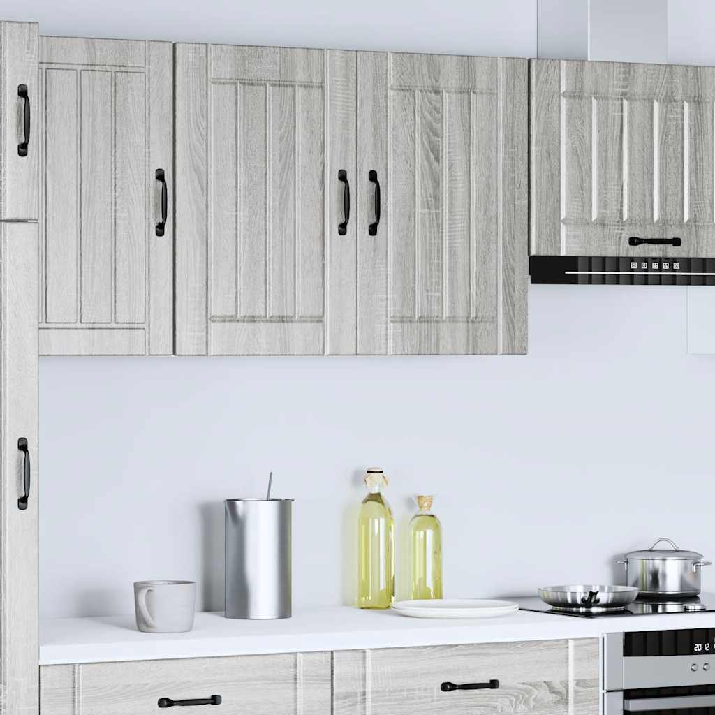 Pensile da Cucina Lucca Grigio Sonoma in Legno Multistrato - homemem39