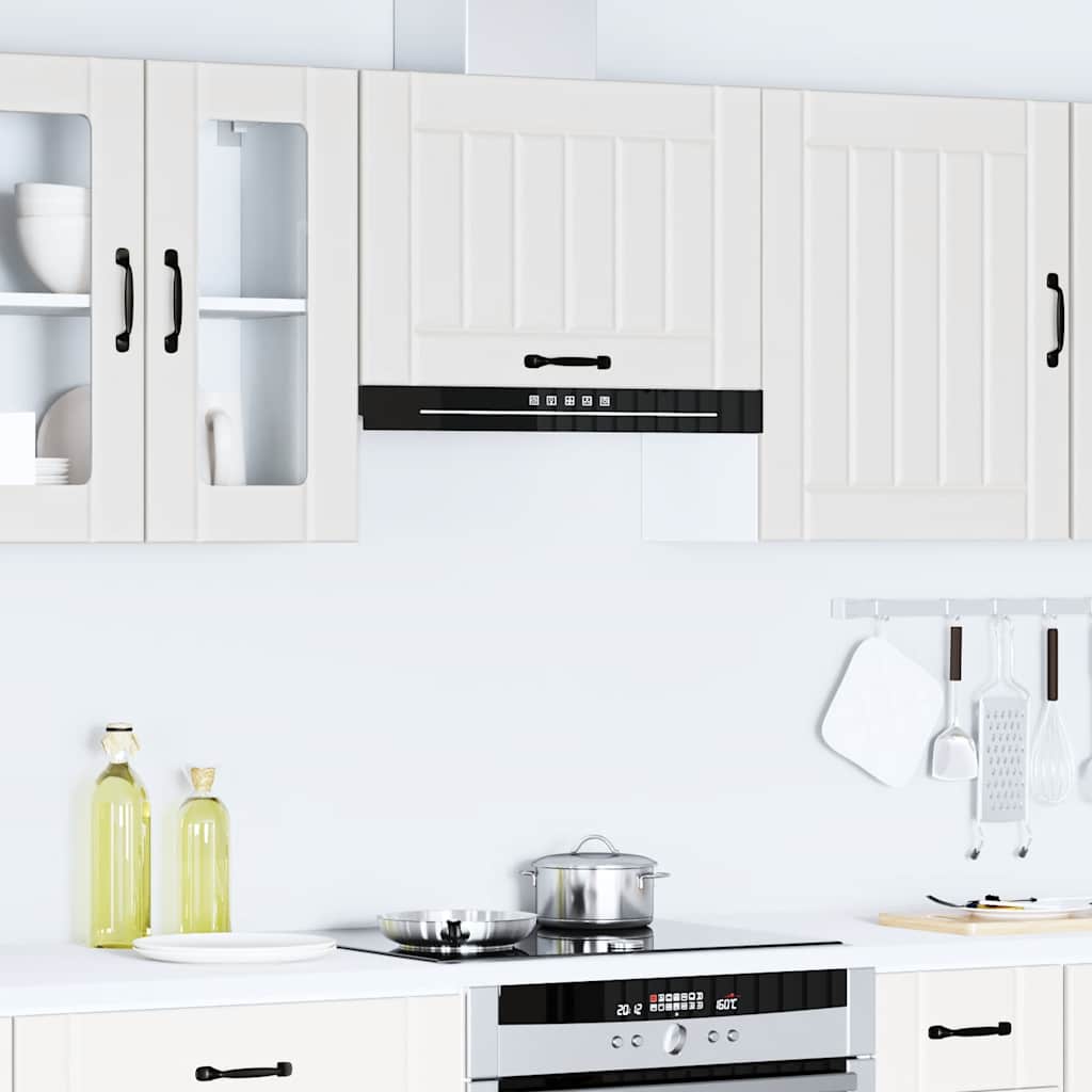 Pensile da Cucina Lucca Bianco in Legno Multistrato - homemem39