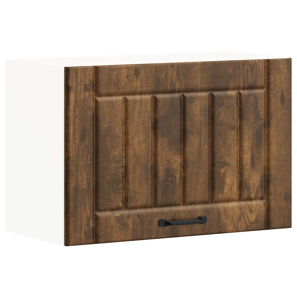 Pensile da Cucina Lucca Rovere Fumo in Legno Multistrato - homemem39