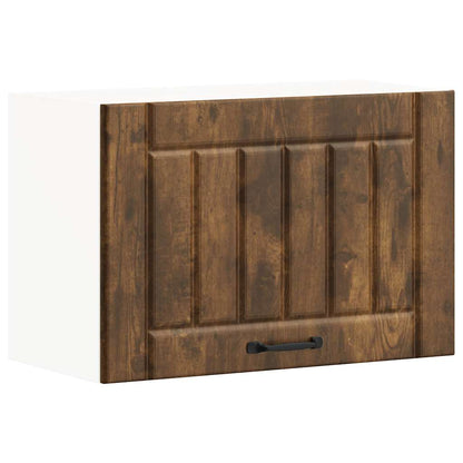 Pensile da Cucina Lucca Rovere Fumo in Legno Multistrato - homemem39
