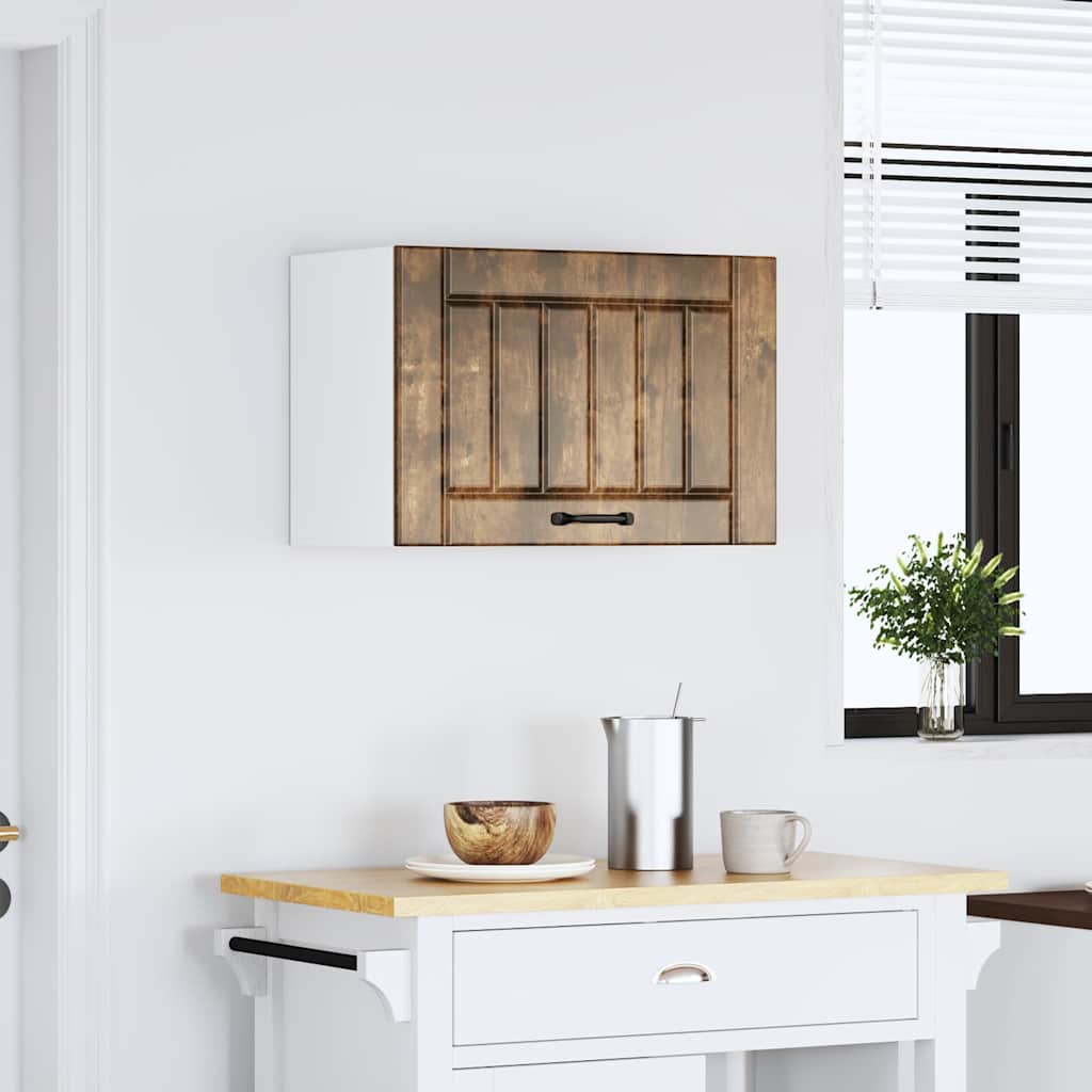 Pensile da Cucina Lucca Rovere Fumo in Legno Multistrato - homemem39