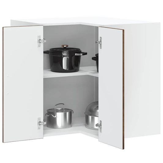 Pensile da Cucina ad Angolo Lucca Rovere Fumo Legno Multistrato - homemem39