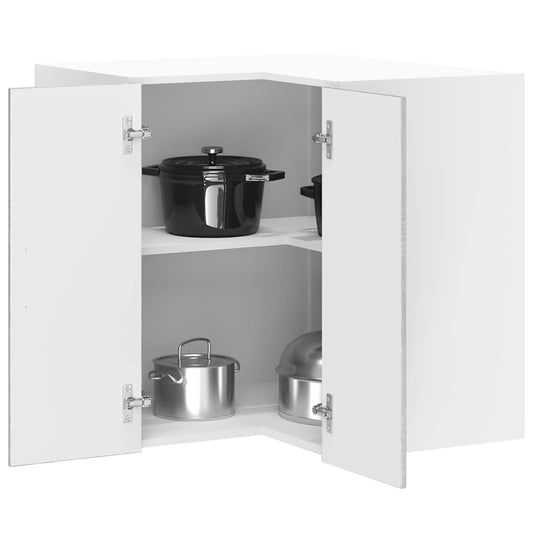 Pensile da Cucina ad Angolo Lucca Grigio Sonoma in Truciolato - homemem39