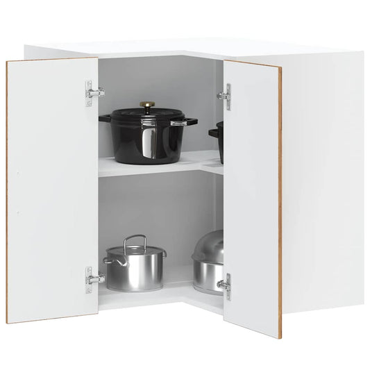 Pensile da Cucina ad Angolo Lucca Legno Antico in Truciolato - homemem39