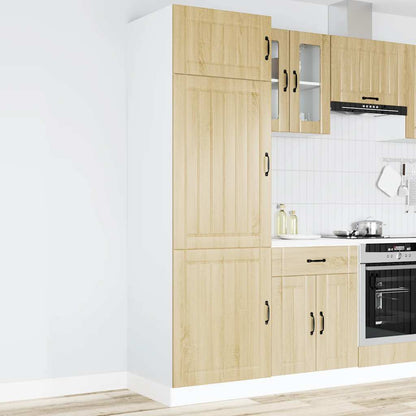 Armadio da Cucina Lucca Rovere Sonoma in Legno Multistrato - homemem39