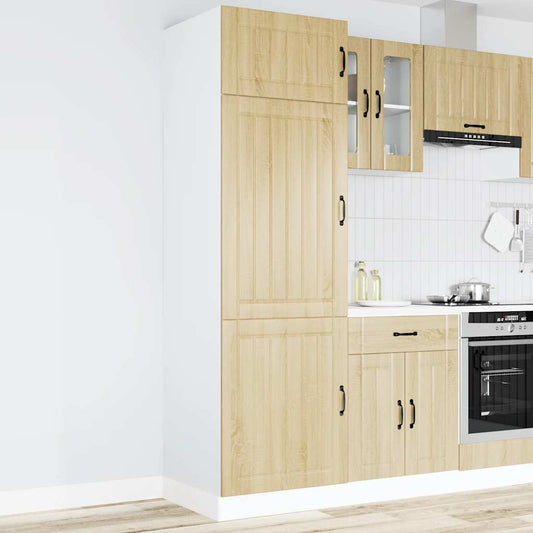 Armadio da Cucina Lucca Rovere Sonoma in Legno Multistrato - homemem39