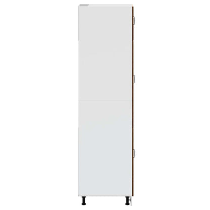 Armadio da Cucina Lucca Rovere Marrone in Legno Multistrato - homemem39