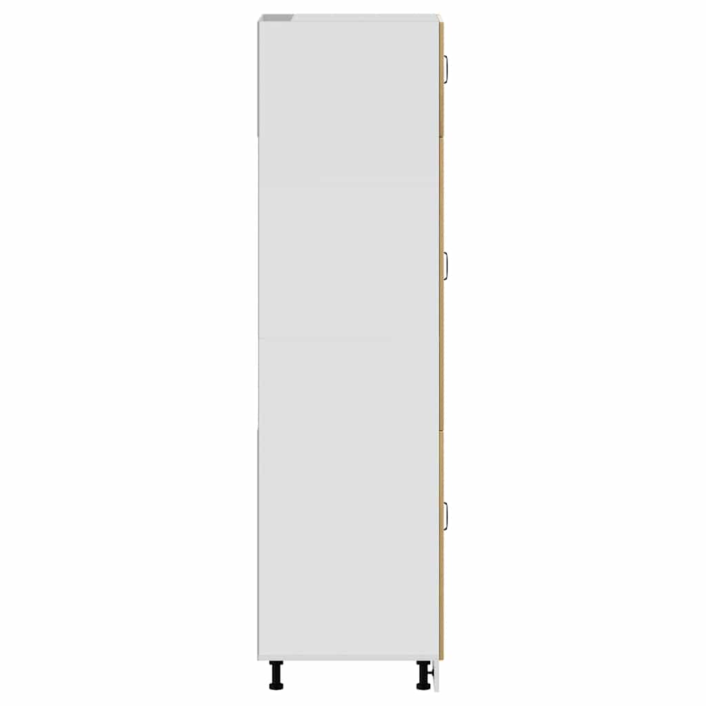 Armadio da Cucina Lucca Rovere Artigianale Legno Multistrato - homemem39