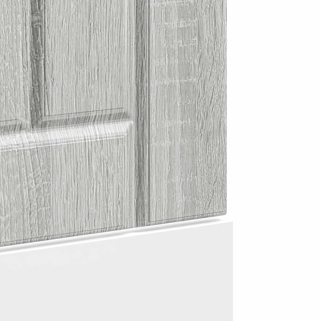 Pannello Lavastoviglie Lucca Grigio Sonoma in Legno Multistrato - homemem39