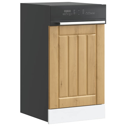 Pannello Lavastoviglie Rovere Artigianale Legno Multistrato - homemem39
