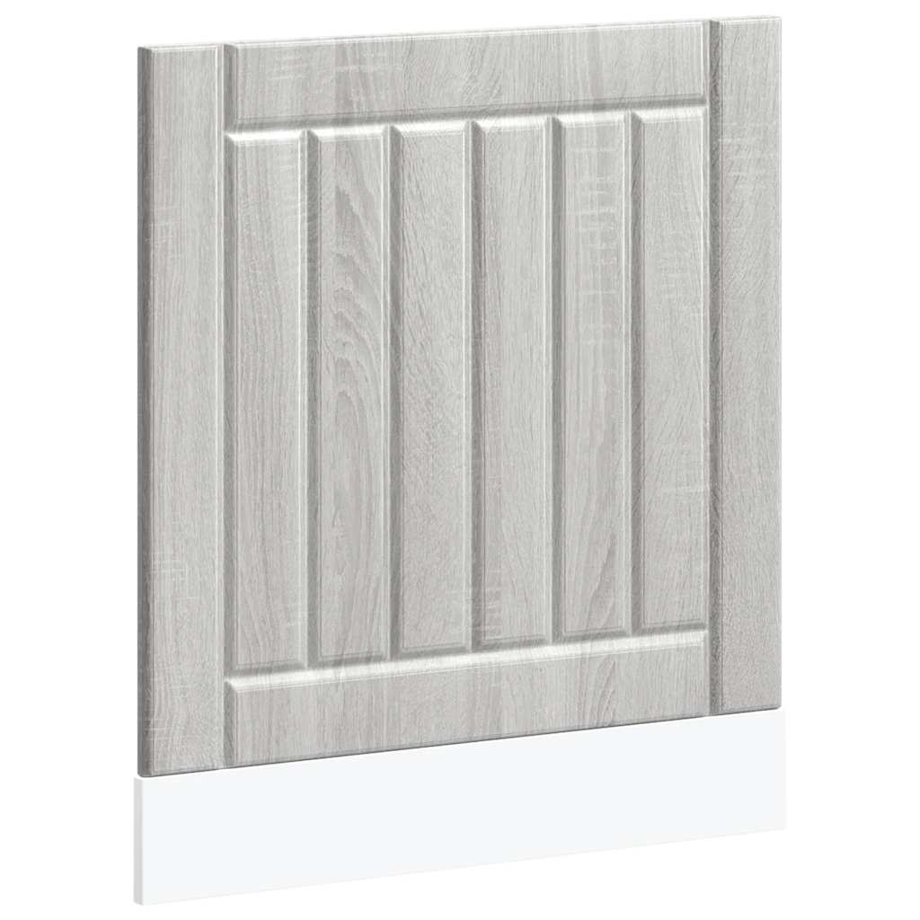 Pannello Lavastoviglie Lucca Grigio Sonoma in Legno Multistrato - homemem39