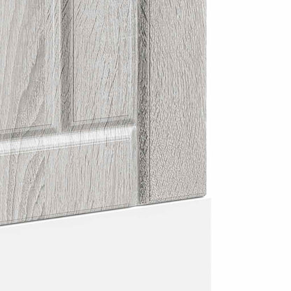 Pannello Lavastoviglie Lucca Grigio Sonoma in Legno Multistrato - homemem39